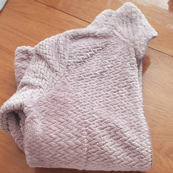 Free2B braided butter pile, light purple zipper jacket. Sz S - Picture 11 of 15